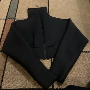 crop top jacket from pretty little things size 4